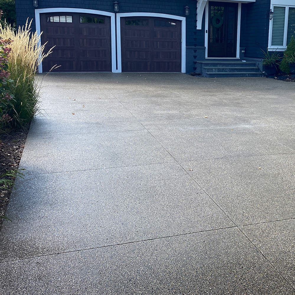 Driveway clean, seal