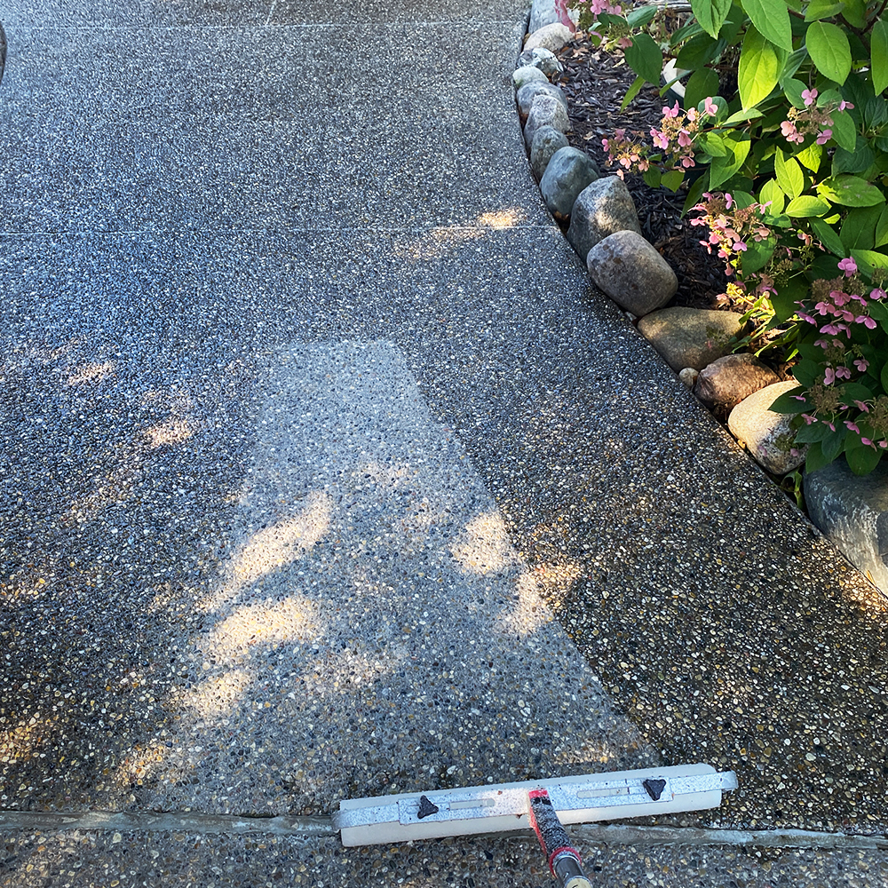 Patio power wash and seal.