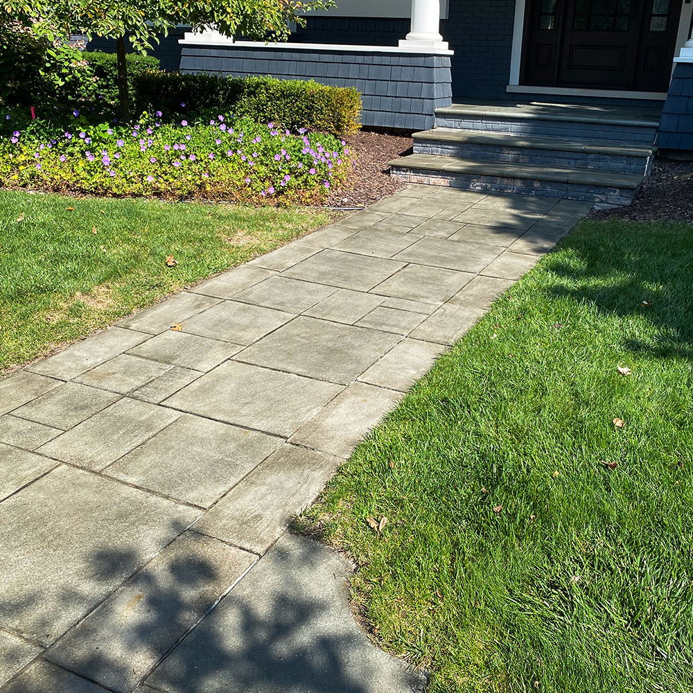 Paver power wash and sealing